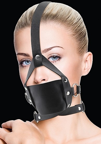 Кляп Leather Mouth Black Ouch!