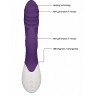 Вибромассажер кролик с функцией нагрева Sunburst Rechargeable Heating G-Spot Rabbit