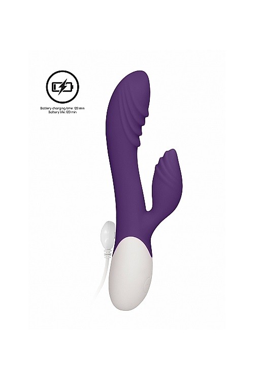Вибромассажер кролик с функцией нагрева Sunburst Rechargeable Heating G-Spot Rabbit