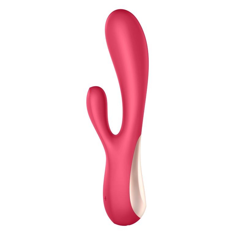 Вибромассажер Satisfyer Mono Flex с возможностью управления через приложение - красный