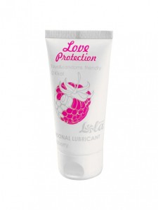 Лубрикант на Водной Основе Lola Games Love Protection Raspberry 50ml