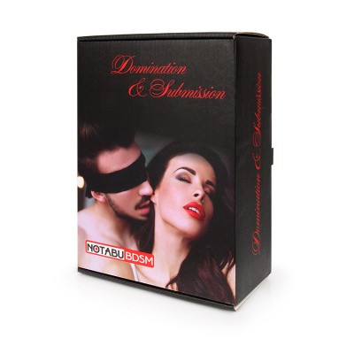 Набор (маска, кляп, пэстисы, плётка) цвет красный