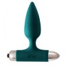 Анальная пробка с вибрацией Spice it up New Edition Glory Dark green