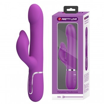 ВИБРОМАССАЖЕР 7 режимов вибрации, 4 режима перекатывания шариков, L 227 мм D 34 мм