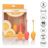 Набор необычных одинарных вагинальных шириков в виде магно Kegel Training Set Mango