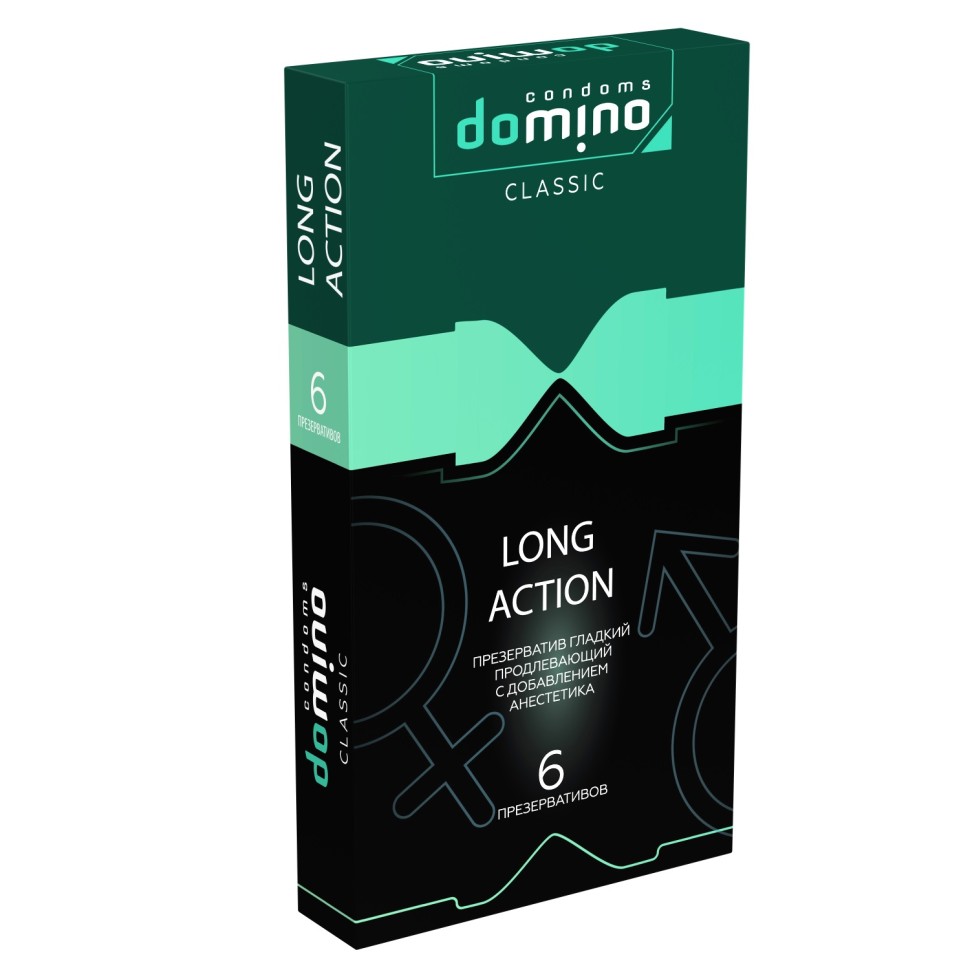Презервативы Domino Classic Long Action 6 штук