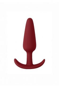 Анальная пробка для ношения Slim Butt Plug красная