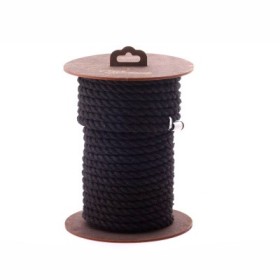 Хлопковая веревка для шибарина катушке(черная), 10 м
