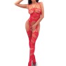 Кетсьюит (боди-комбинезон) Agata S/L красный