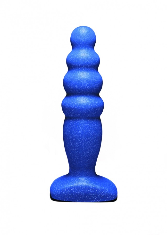 Анальный стимулятор Small bubble plug blue